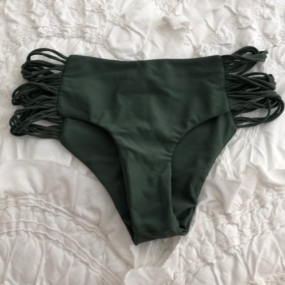 Dark olive mikoh velzyland exposed hip bottoms